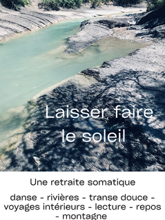 Laisser faire le soleil - retraite été 2026
