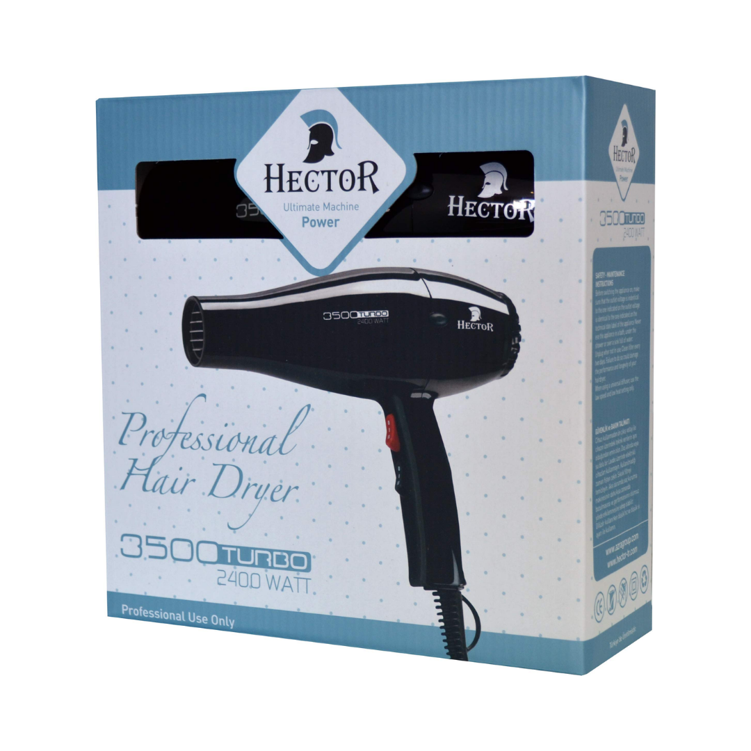 Hector Hs 3500 Turbo Fön Makinesi, Siyah