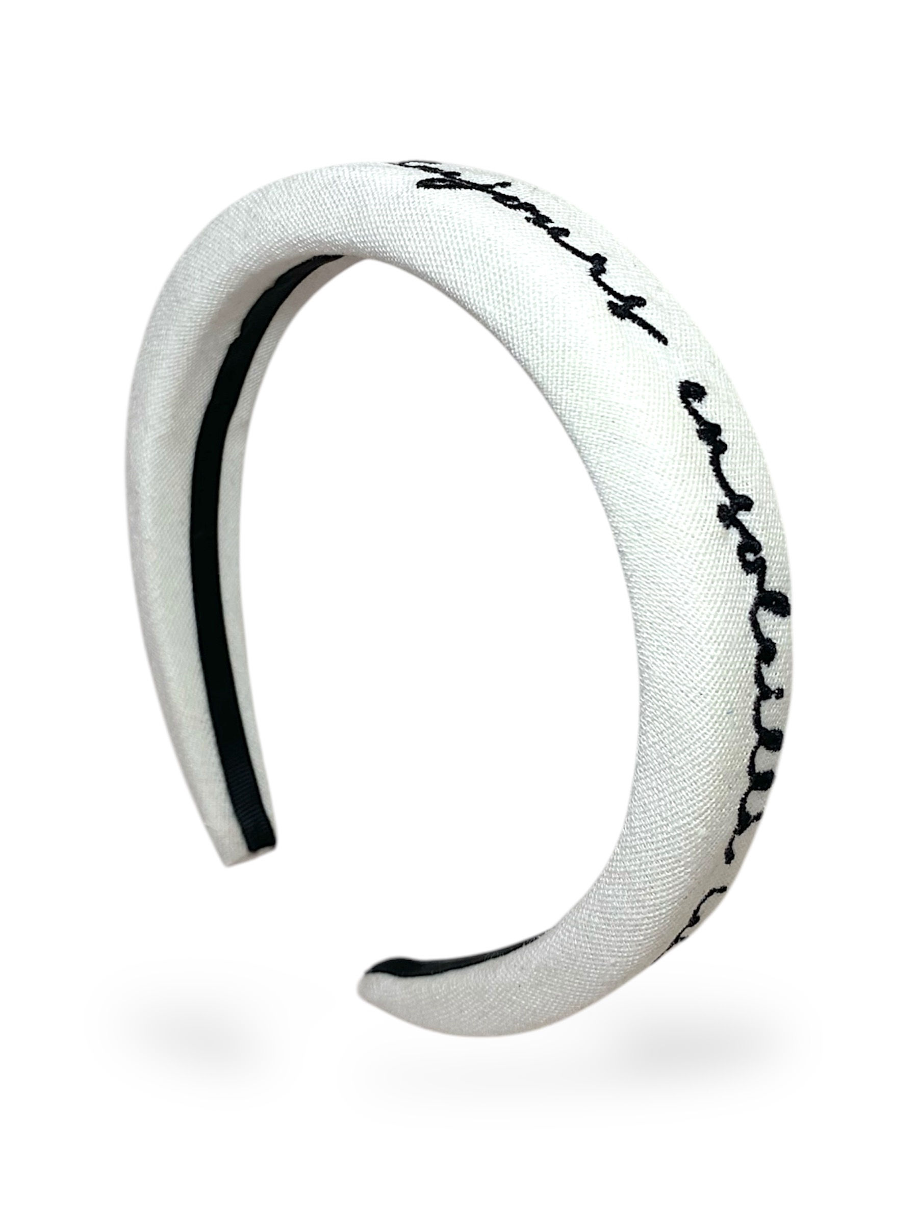 tiara linho, tiara branca, tiara com bordado, diadema branca, arco de cabelo branco, presente para namorada, presente mulher