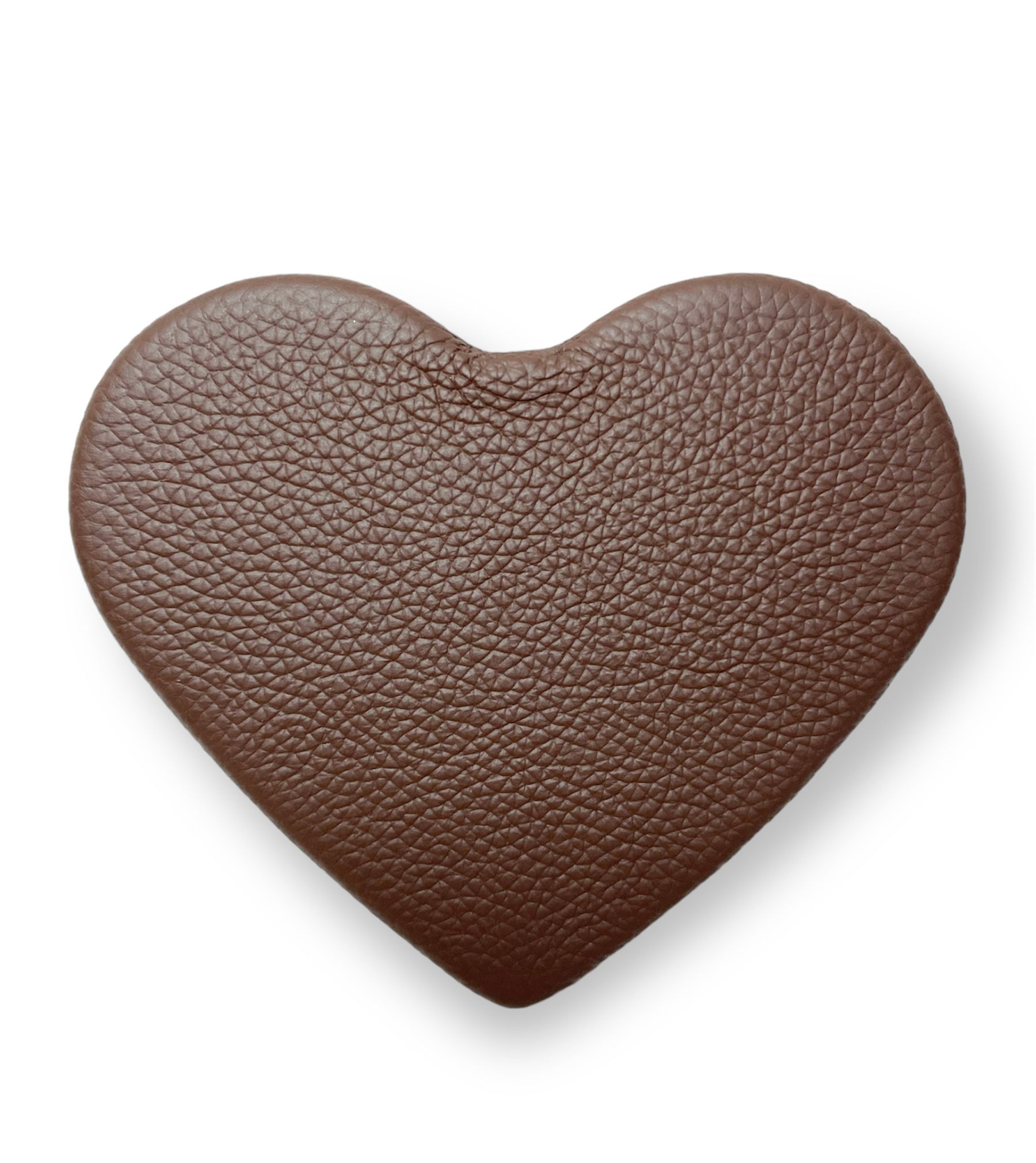 presilha de coração, hair clip de coração, fivela de coração, acessório couro, acessório couro legítimo, presilha marrom