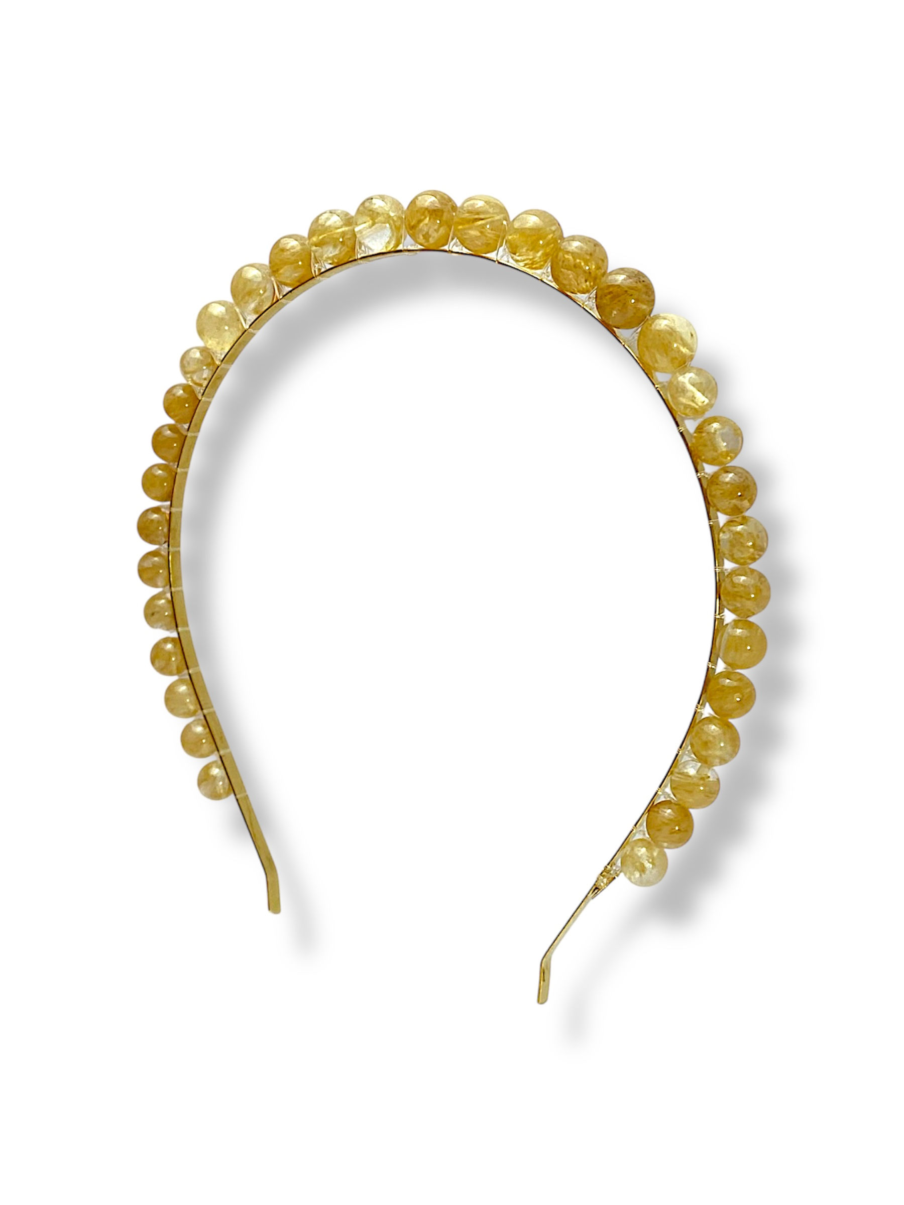 Tiara Pedras Naturais - Cristal Rutilo