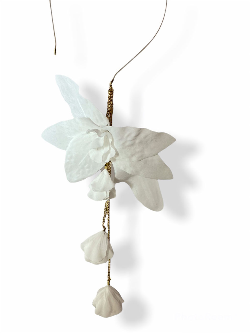 Miniatura: tiara noiva off white