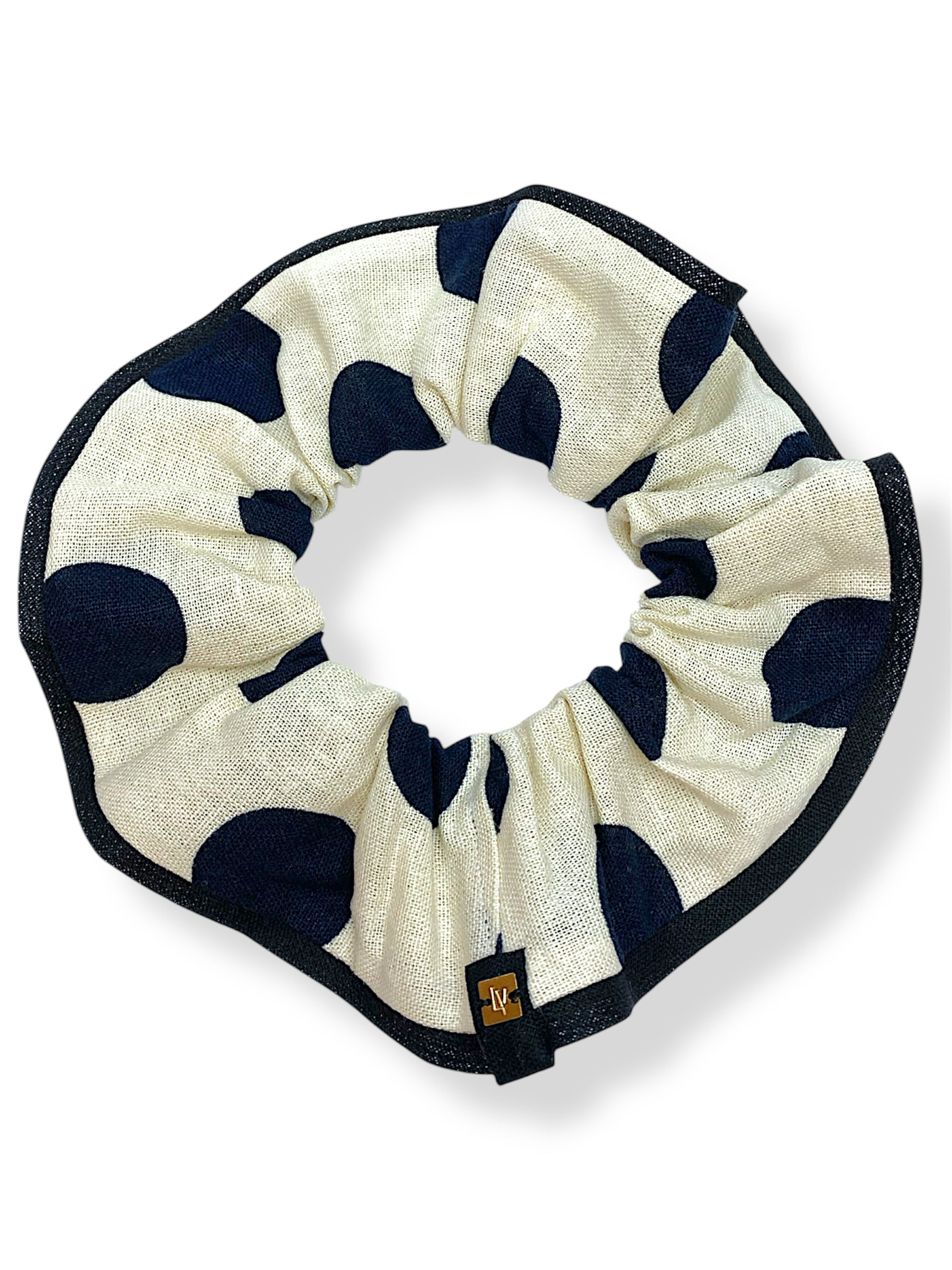 Amarrador de Linho - Poá fundo branco