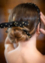 laço preto, laço preto pedraria, laço preto chic, laço de festa, acessório de cabelo, presente para mulher