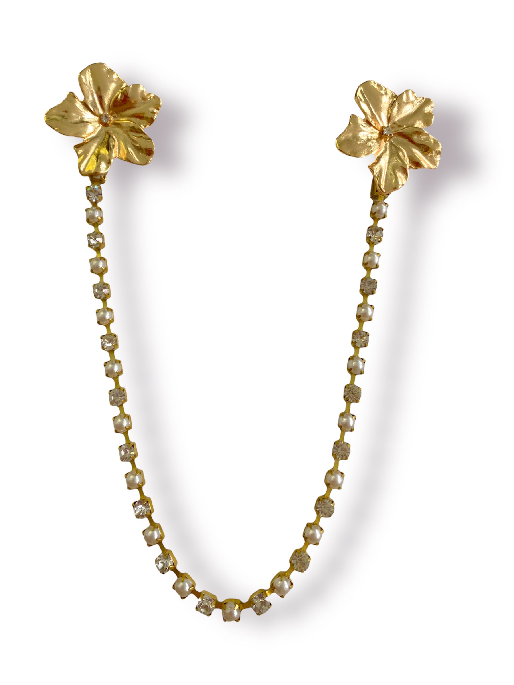 hair clipe dourado, hair clip pérola, presilha de pérolas, pinli, oi matilda