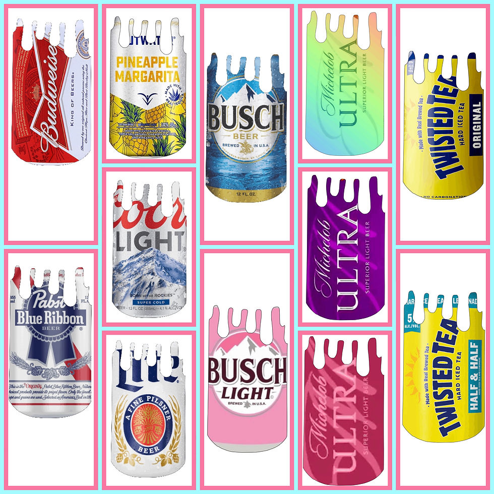 Leopard Drip Can Cardstock for CKD Mold