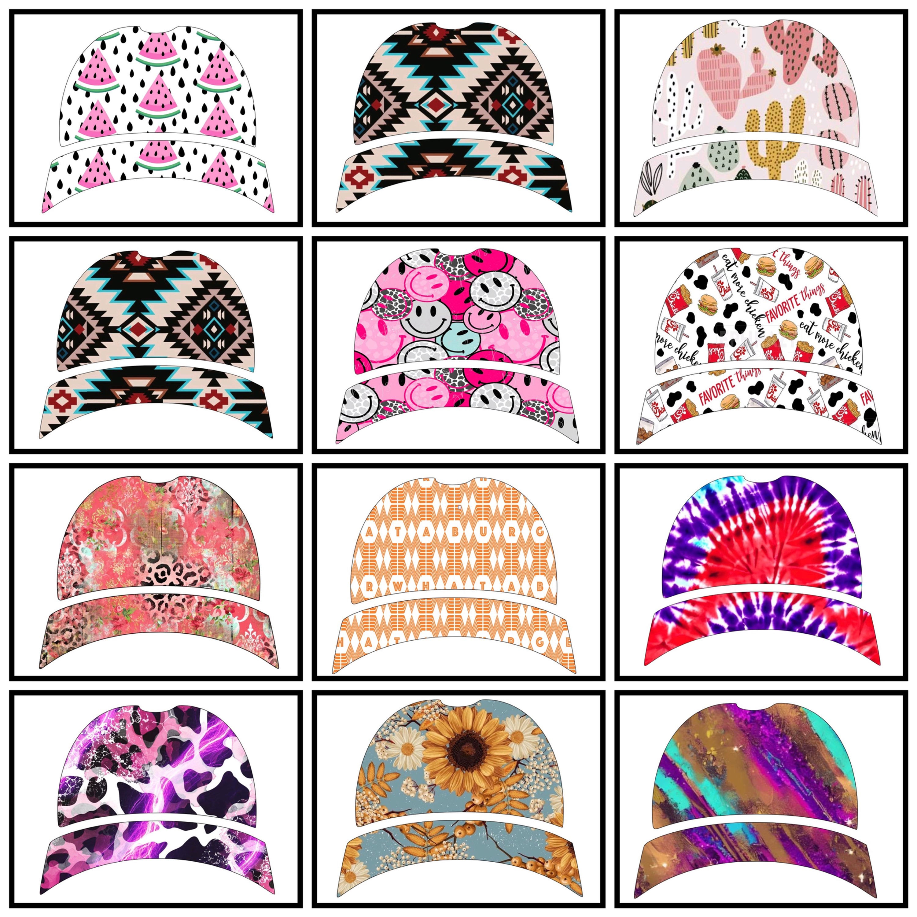 Cardstock for Bossy Boots’ Trucker Hat Disco Mold