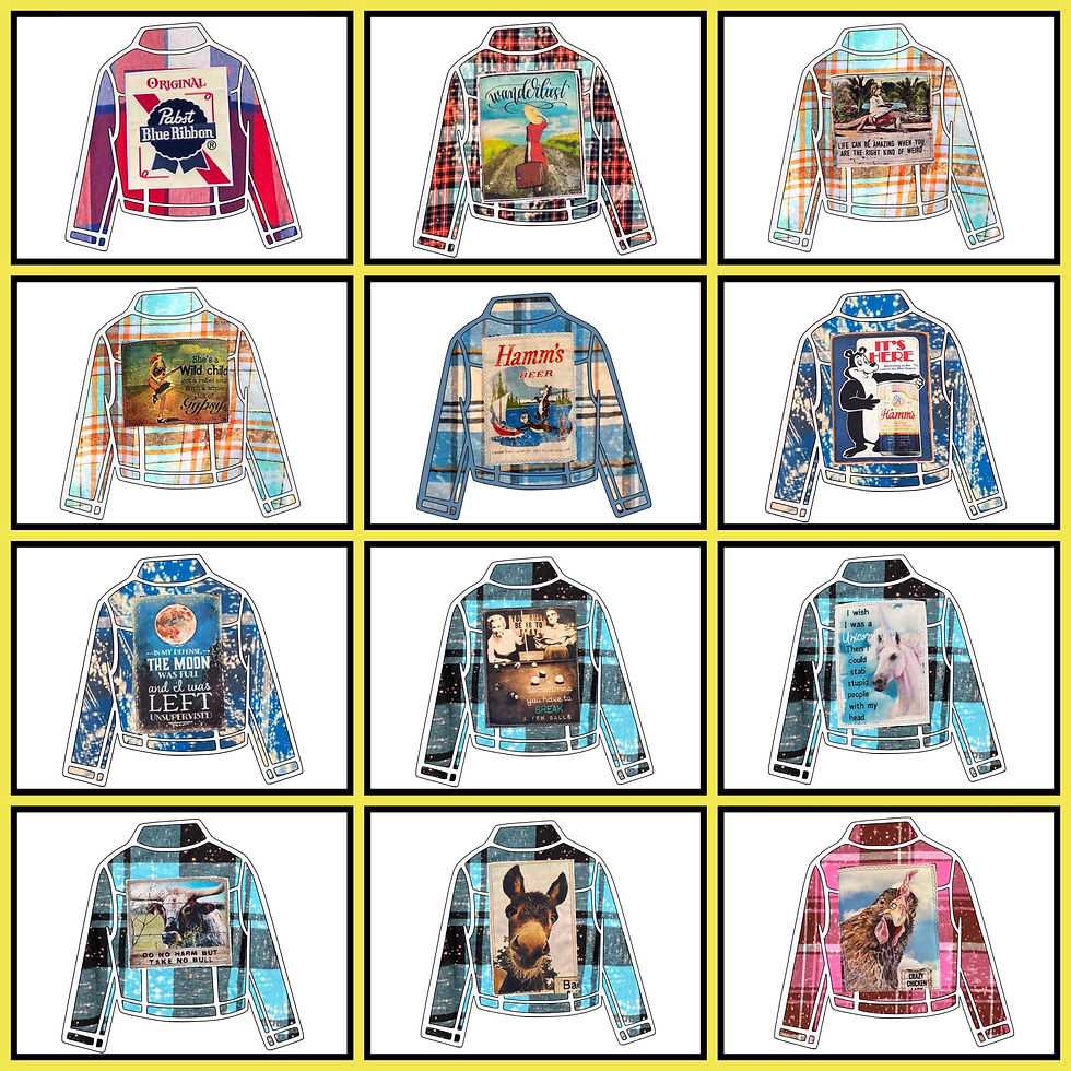 Thumbnail: Jean Jacket Cardstock