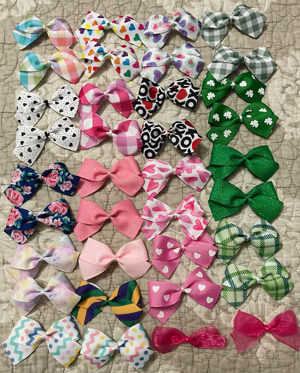 Thumbnail: Small Bows - 1” Wide Ribbon