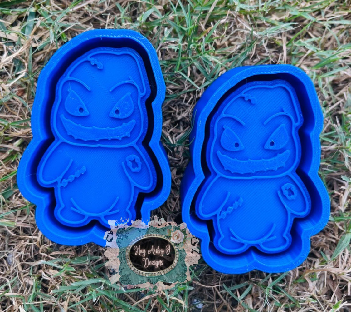 Oogie B Vent Clips Set Silicone Freshie Molds