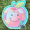 Thumbnail: Patchwork Apple Full Coverage Cardstock Silicone Freshie Mold