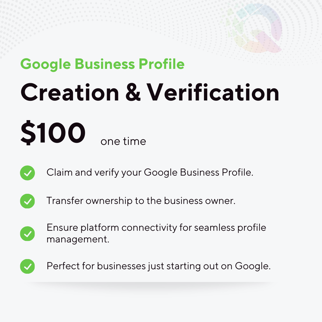 Google Business Profile Claim + Verification