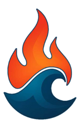 Coastal Blaze Bonfire Logo 