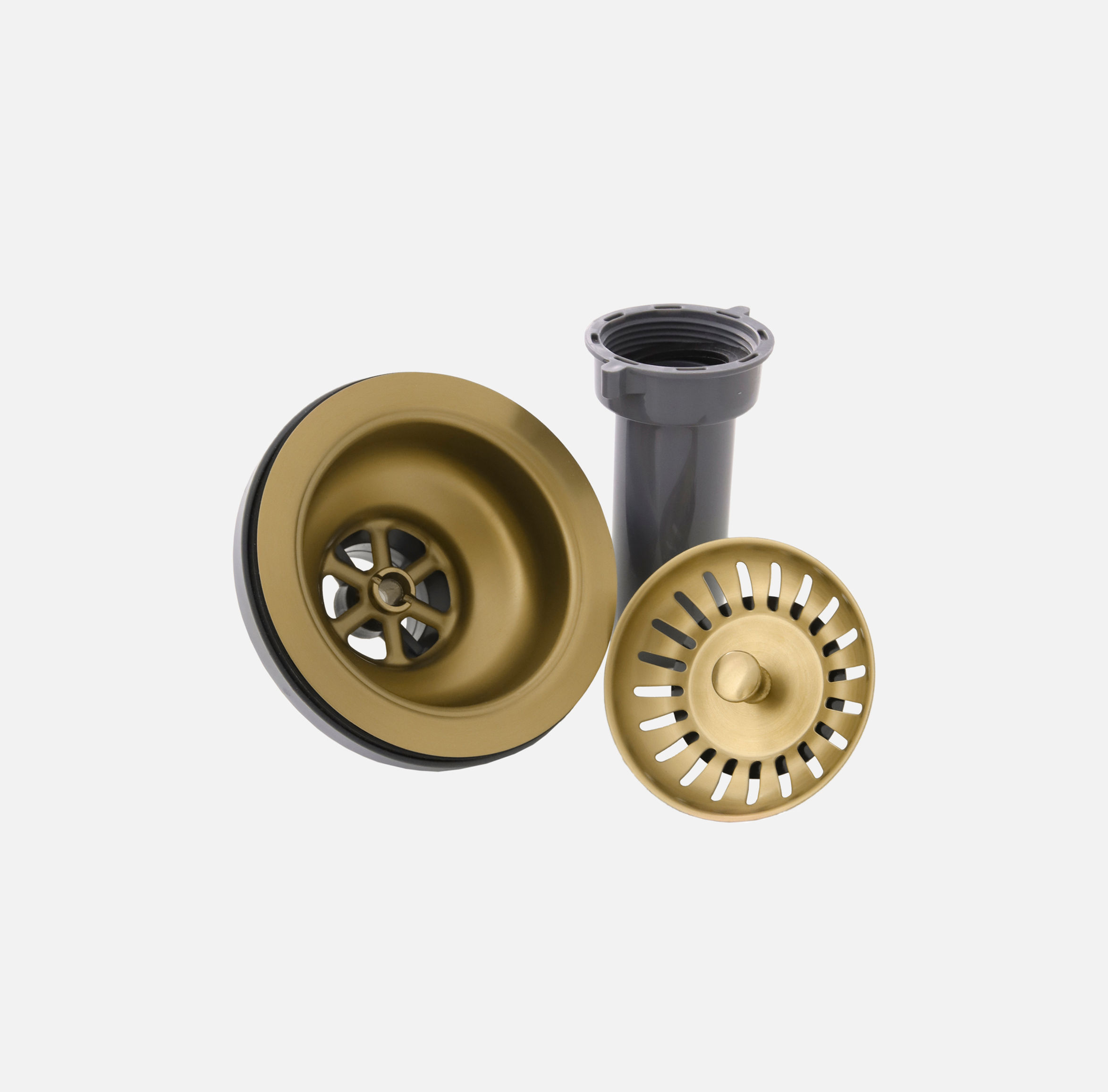 STYLISH BRUSHED GOLD STRAINER ST-08