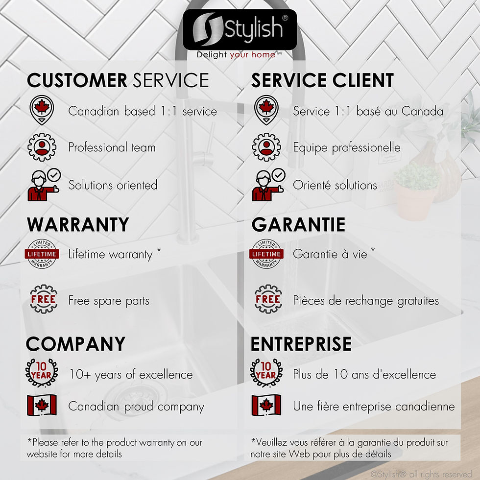 Thumbnail: OPEN BOX A S-414T STYLISH 29'' AVILA Double Bowl Kitchen Sink New Design