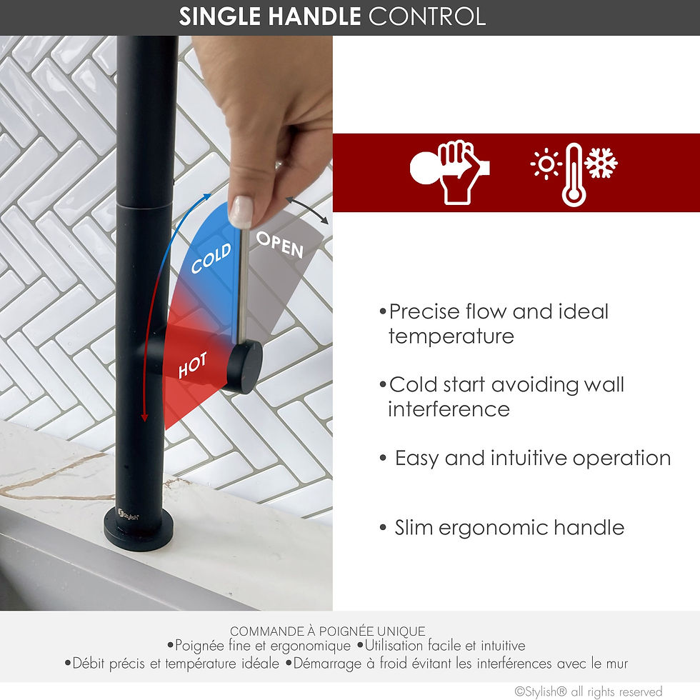 Thumbnail: STYLISH Pull Down Kitchen Faucet K-141NS