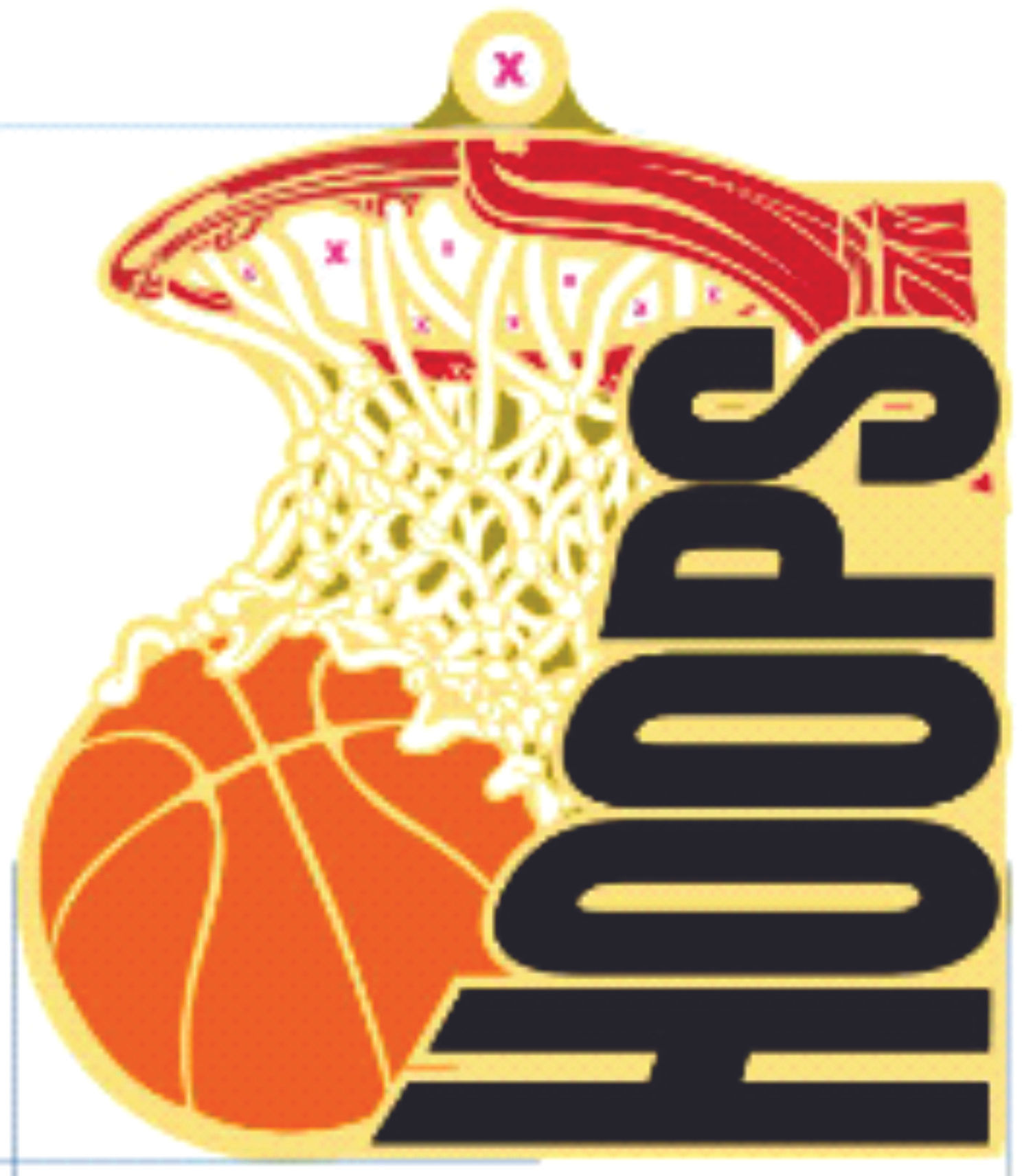 2 1/2" Antique Hoops