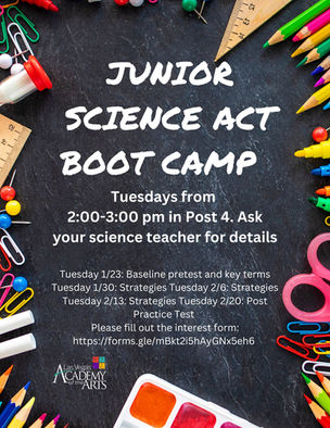 ACT Bootcamps for Juniors