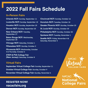 College Fairs Begin