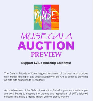 Gala Auction Opens on Sunday, Jan. 21