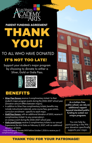 Parent Funding Agreements Benefits Conservatories, Majors, and School