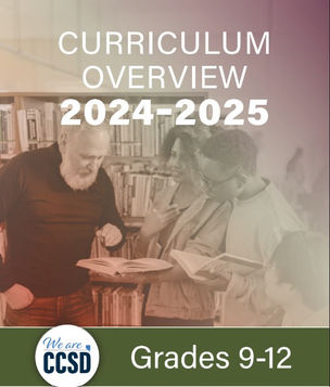 CCSD Curriculum Overview in English & Spanish