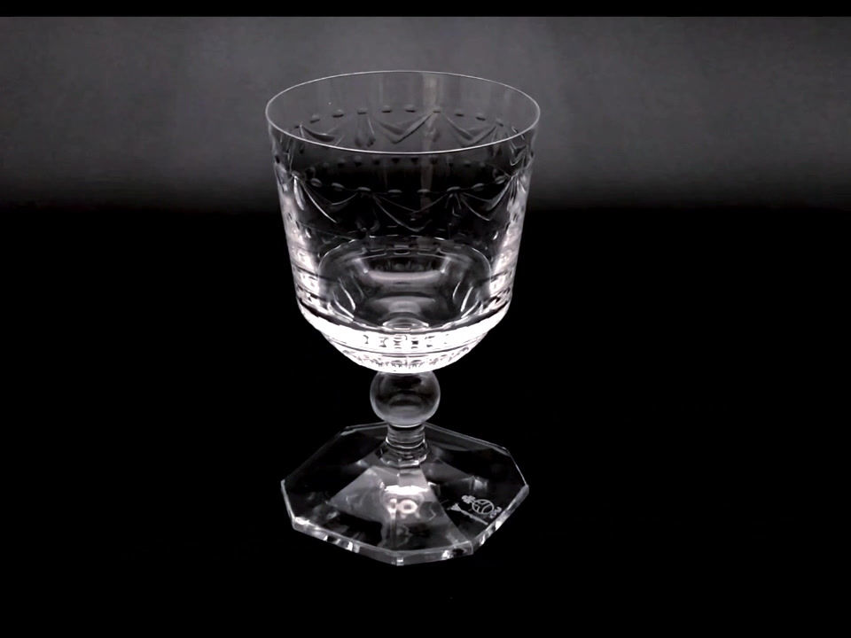 KPM Berlin ケーピーエム ベルリン Kurland クアランド ワイングラス ヴィンテージ クリア KPMベルリン王立磁器製陶所 Φ約8.0cm×H約14.0cm ブランド食器 化粧箱あり2