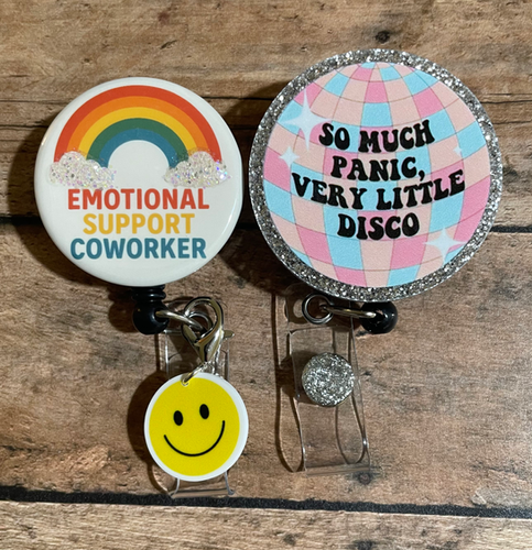 Glitter Modes Panic Disco Or Emotional Support Coworker