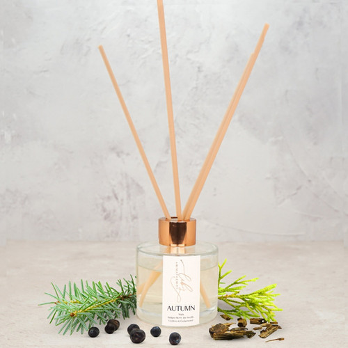 Juneteenth Reed Diffuser Autumn Reed Diffuser | Juniper, Fir, Cypress & Cedarwood
