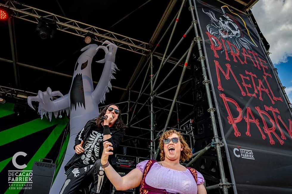 Ruth Krooshof, Pirate metal festival, Cacaofabriek Helmond