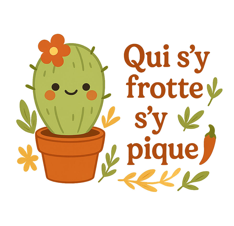 Miniature : BAVOIR QUI S'Y FROTTE S'Y PIQUE