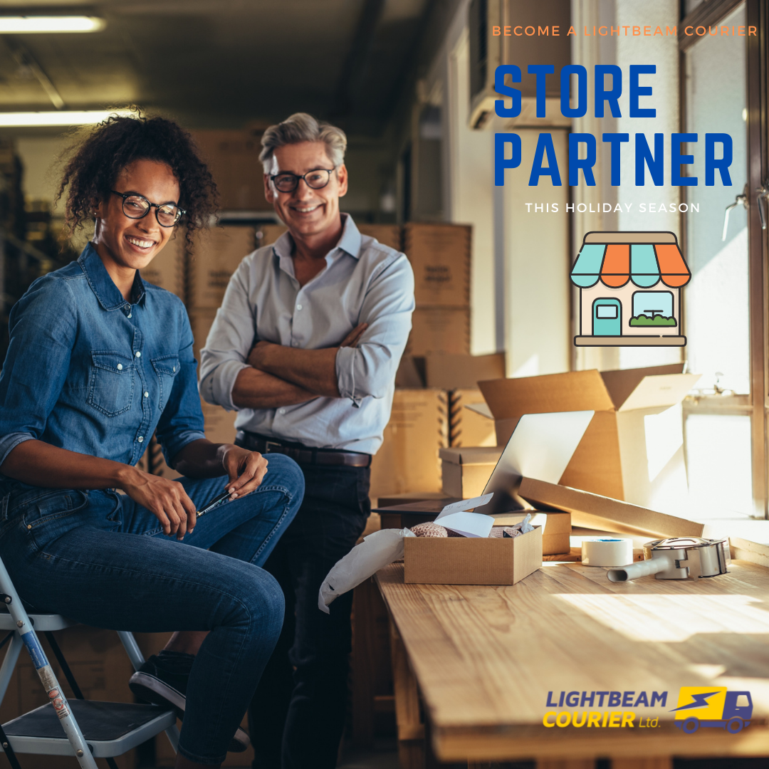 Become a Lightbeam Courier 'Store Partner' content media