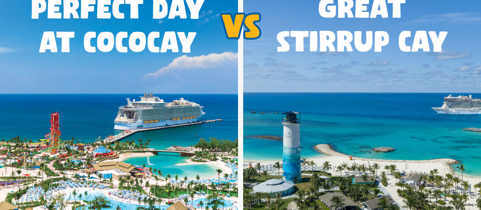 Private Island Rivals - The Differences Between NCL's Great Stirrup Cay, and Royal's CocoCay