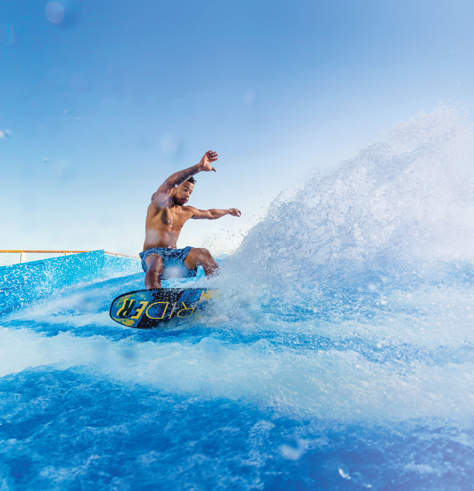 Flowrider Surf Simulator | Photo Credit: Royal Caribbean