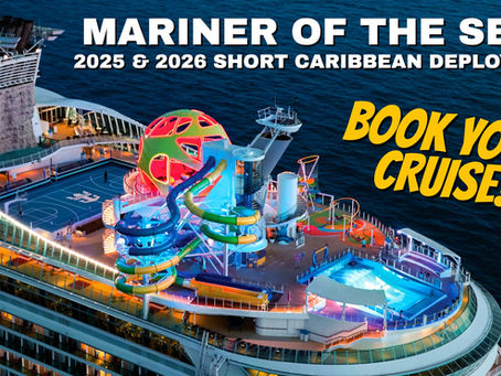 Mariner of the Seas 2025-2026 Short Caribbean Deployment