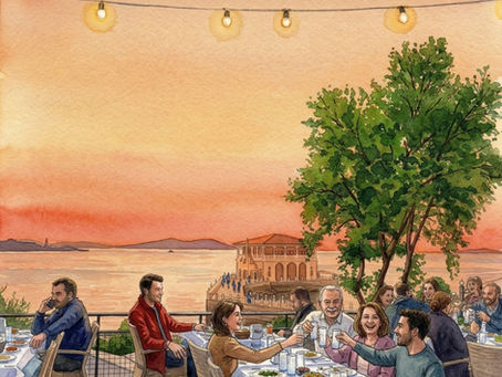 İstanbul'un en güzel deniz manzaralı meyhaneleri — Boğaz, Marmara ve Adalar manzarasında rakı balık keyfi