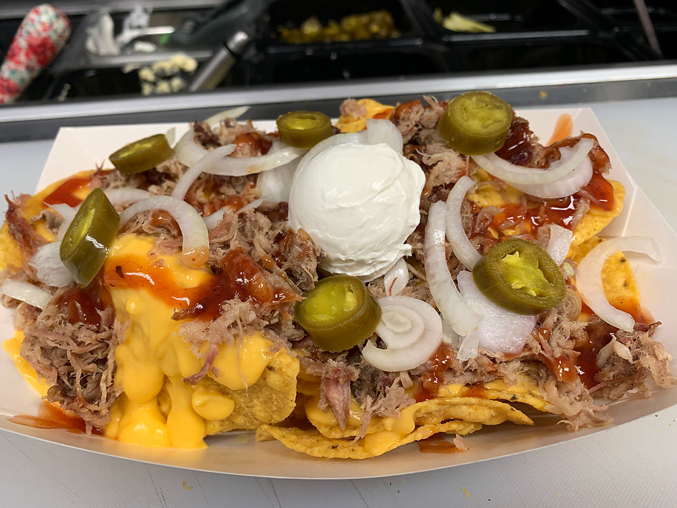 Loaded BBQ Nachos