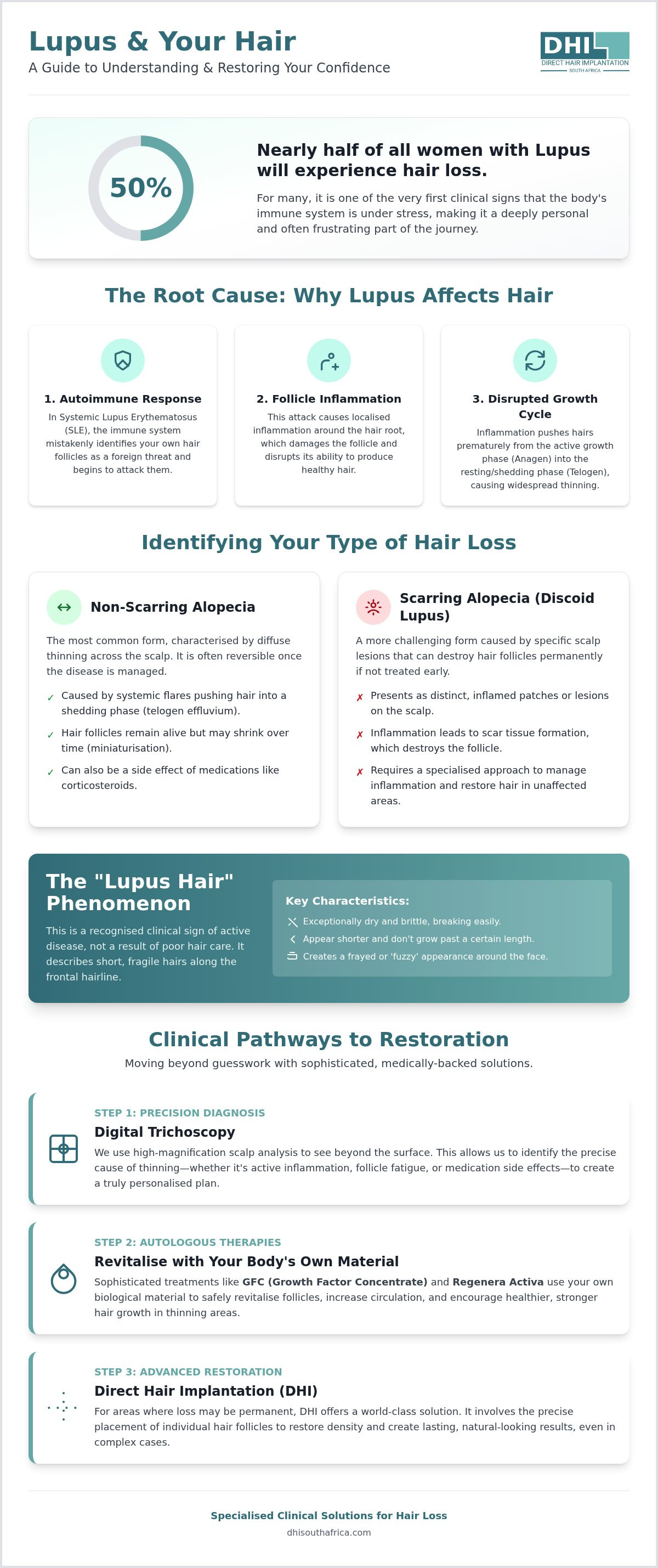 HAIR LOSS AND SLE IN WOMEN