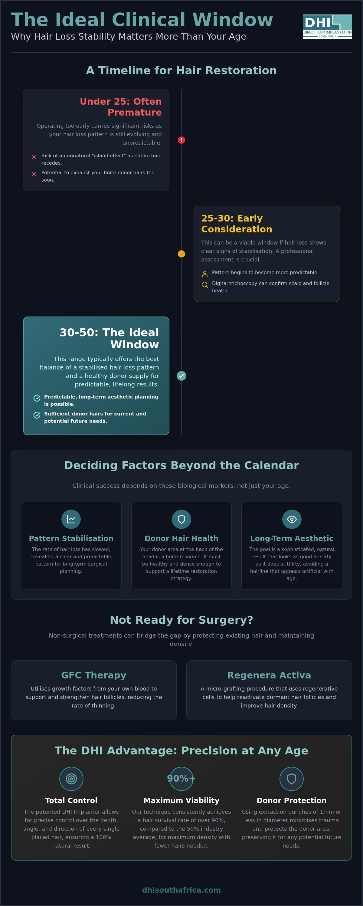 Best age for hair transplant