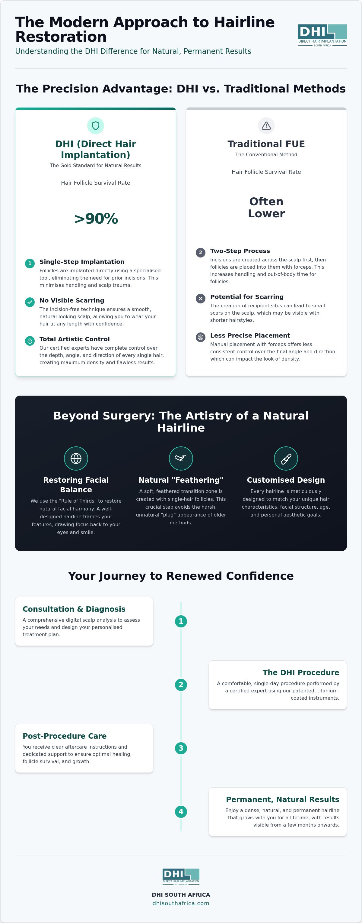 Dhi for hairline restoration south africa