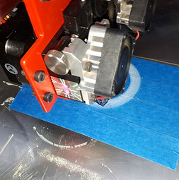 11 3d print modix printer test on taped surface.jpg