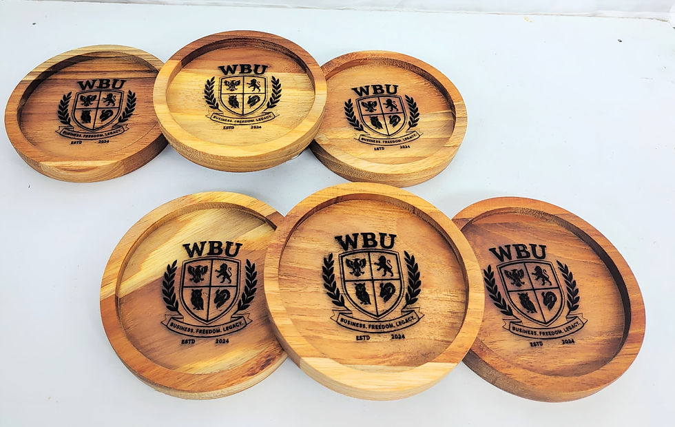 Miniature : Porta Copos  Personalizados kit com 06 unidades