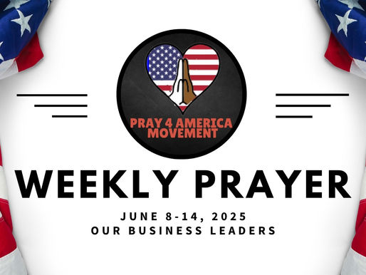 Weekly Prayer June 8-14