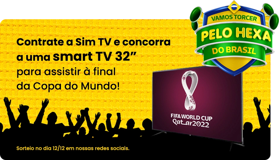 Assine Sim TV e assista a final da Copa de TV nova!
