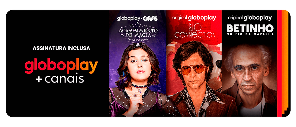 Globoplay é na sim.digital com 1000 MEGA de velocidade