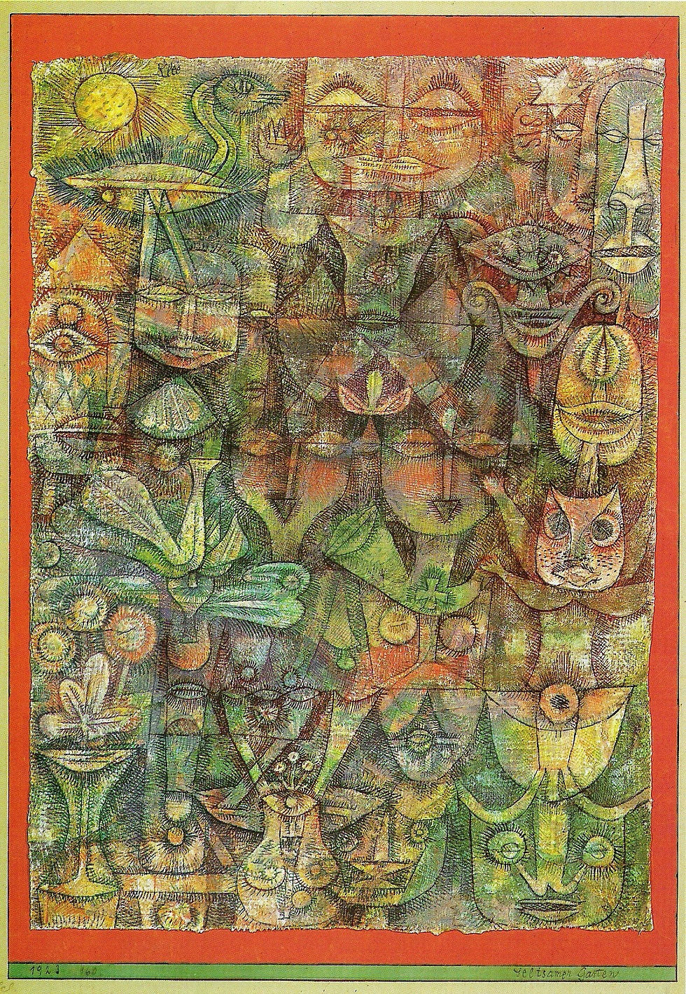 10. Seltsamer Garten (Strange Garden), 1923