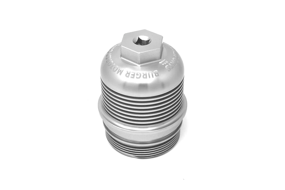 Thumbnail: BMS Billet Oil Filter Cap for B58 BMW & Toyota Engines 