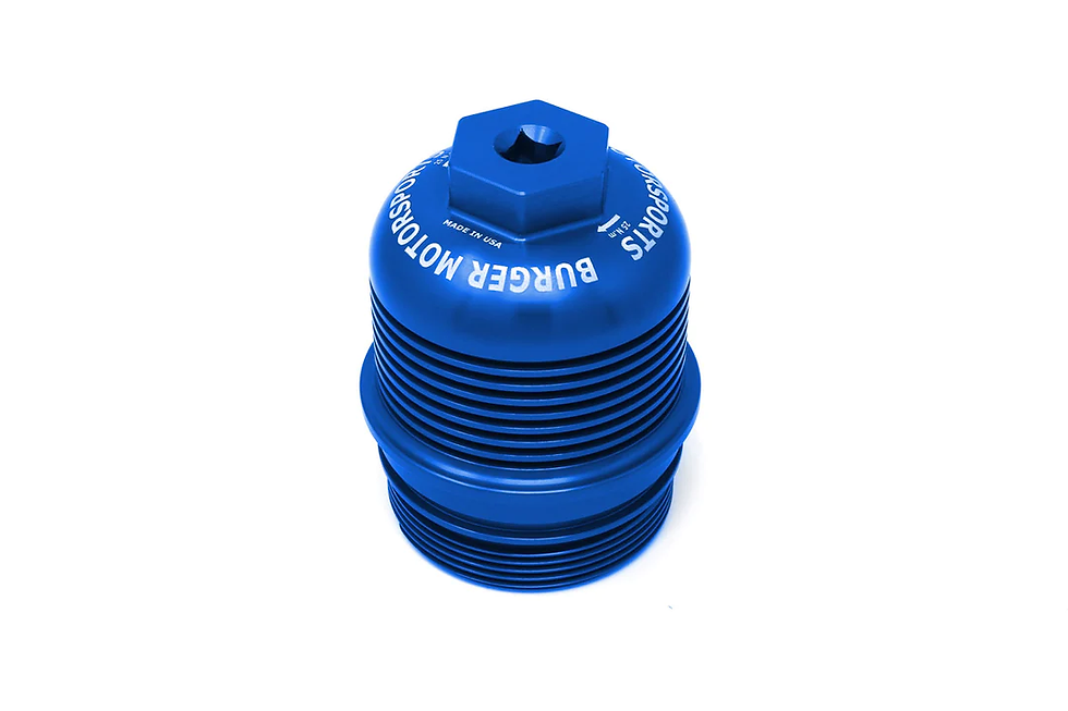 Thumbnail: BMS Billet Oil Filter Cap for B58 BMW & Toyota Engines 