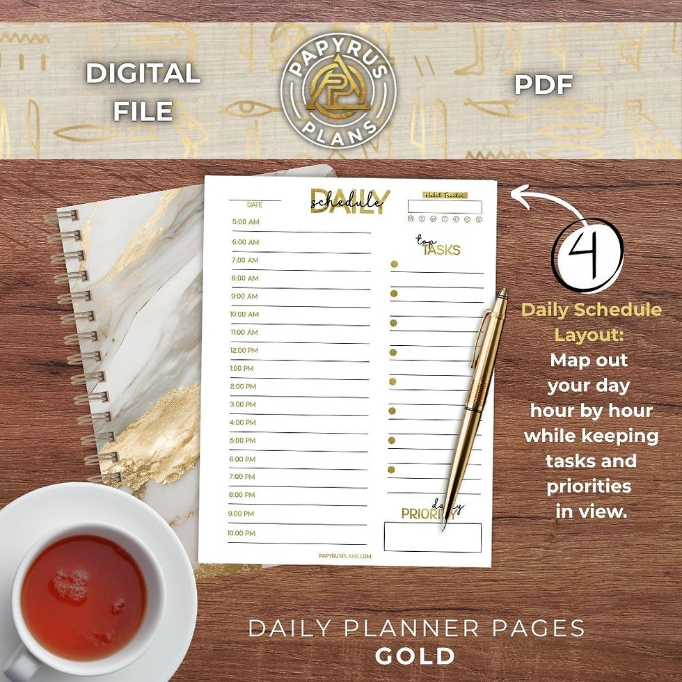Thumbnail: Daily Planner Page Bundle