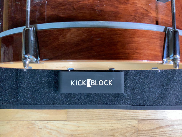 Kick Block Bass Drum Sliding? Get KickBlock.